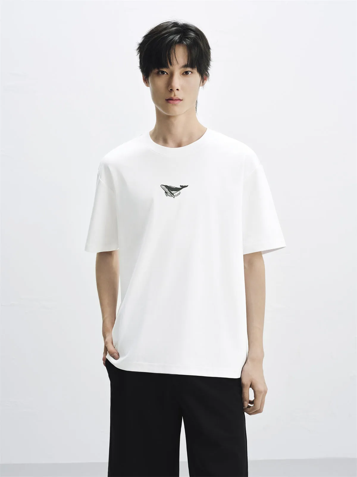 Men's 3D Cartoon Graphic T-Shirt sold by PEACEBIRD product image thumbnail 2