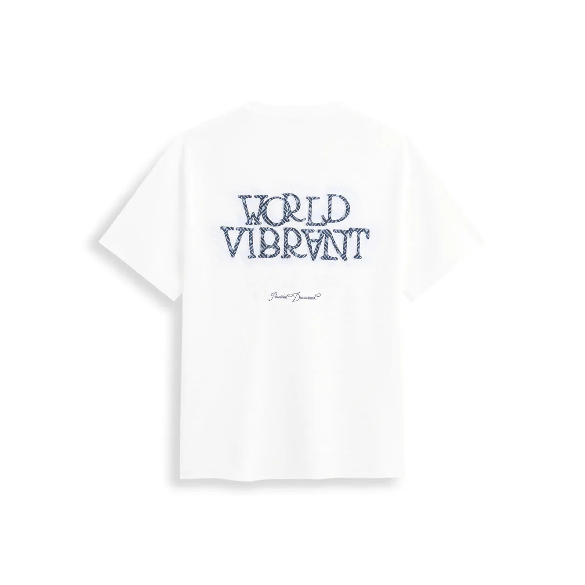 Men's Textured T-Shirt with Letter Embroidery sold by PEACEBIRD