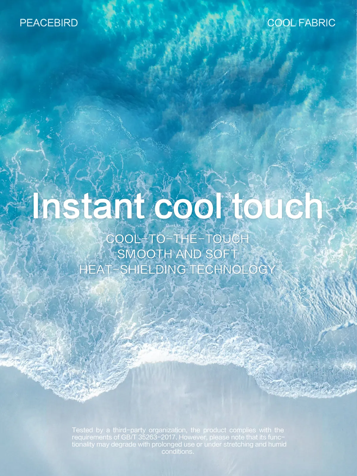 Women's Cooling Printed T-Shirt sold by PEACEBIRD product image thumbnail 3