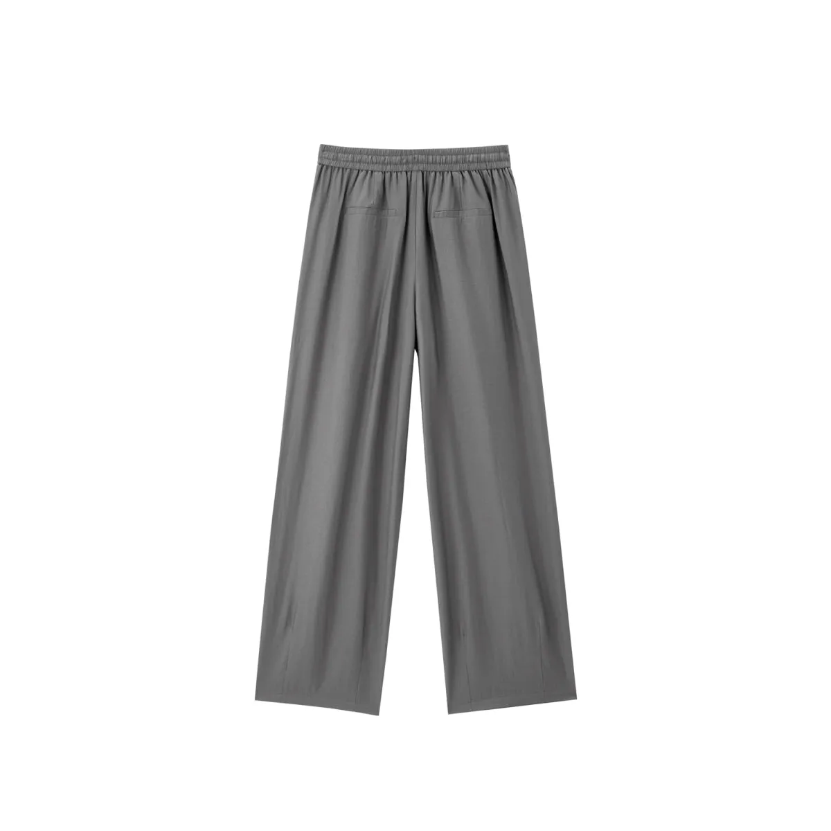 Women's Drawstring-Waist Straight-Leg Pants sold by PEACEBIRD product image thumbnail 3