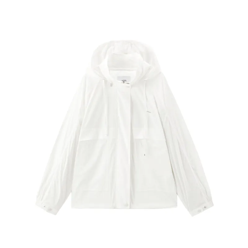 Women's Drop-Shoulder Cropped Jacket sold by PEACEBIRD