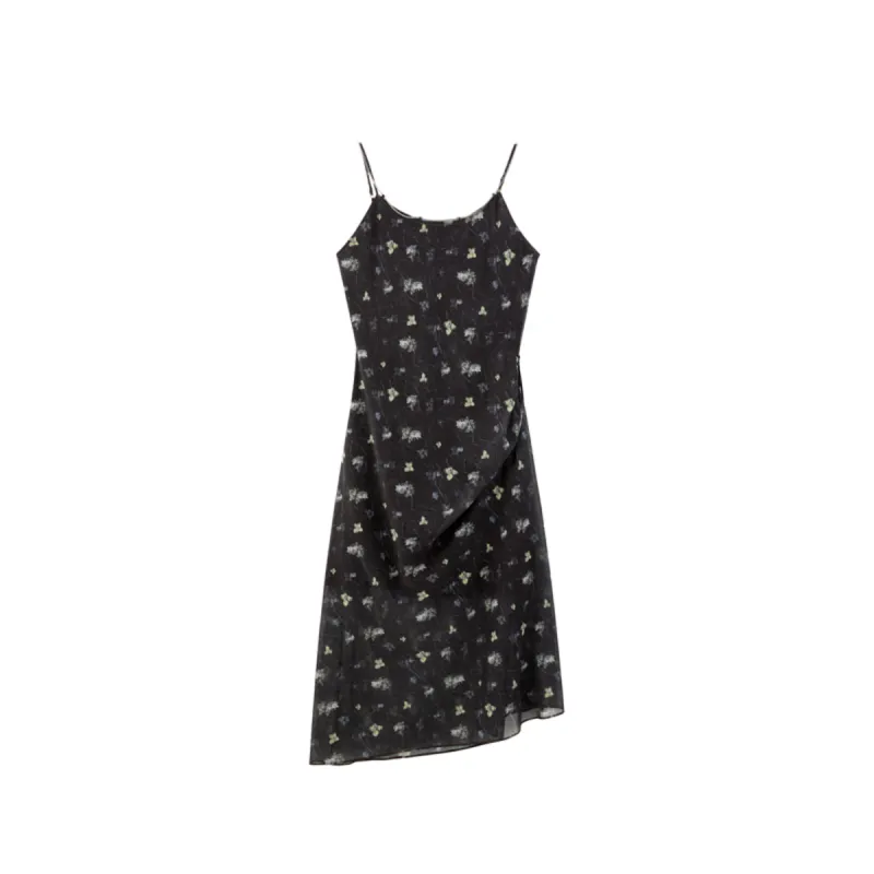 Women's Chiffon Floral Cami Dress sold by PEACEBIRD