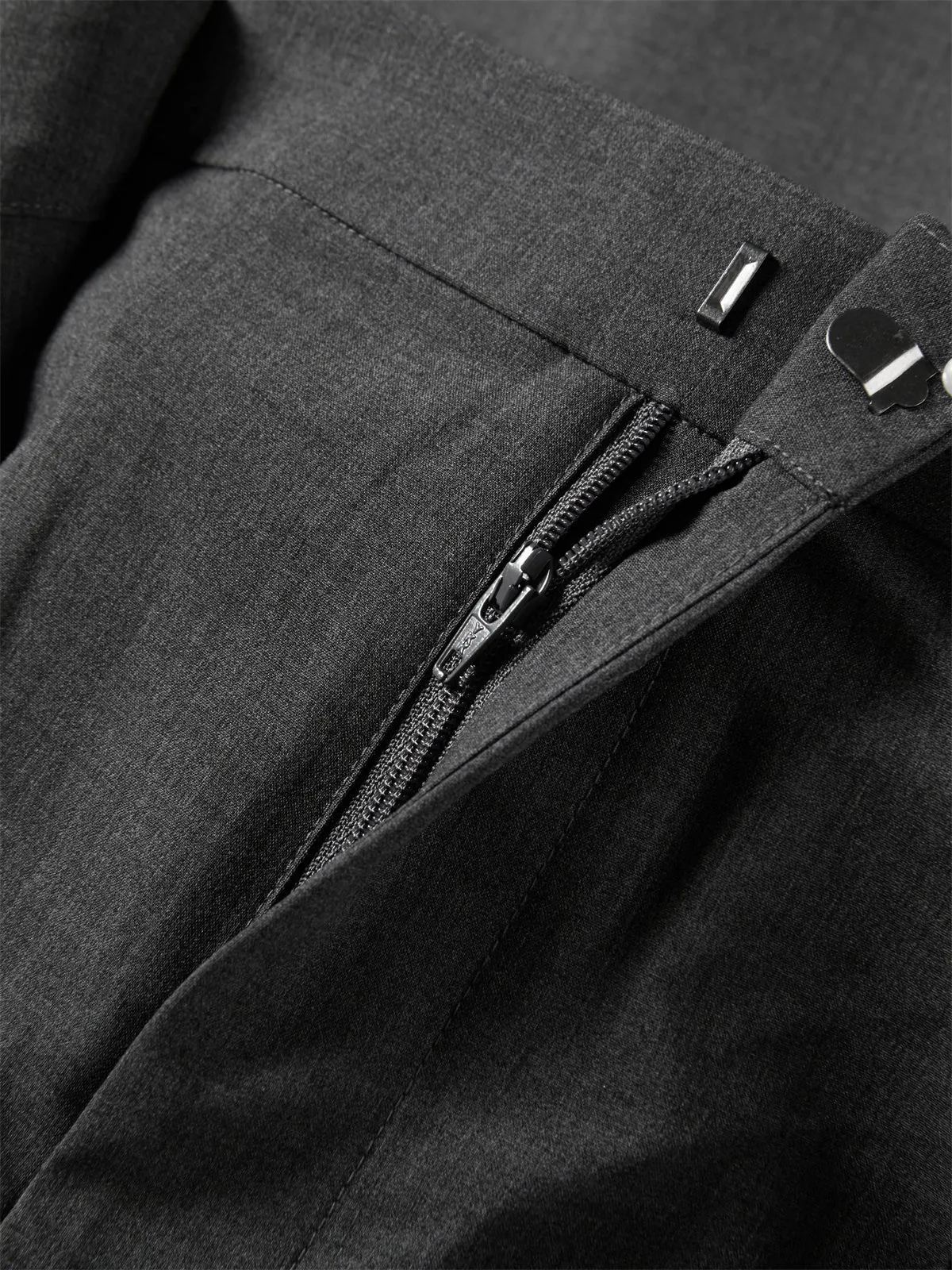 Women's Asymmetrical Wide-Leg Suit Pants sold by PEACEBIRD product image thumbnail 5