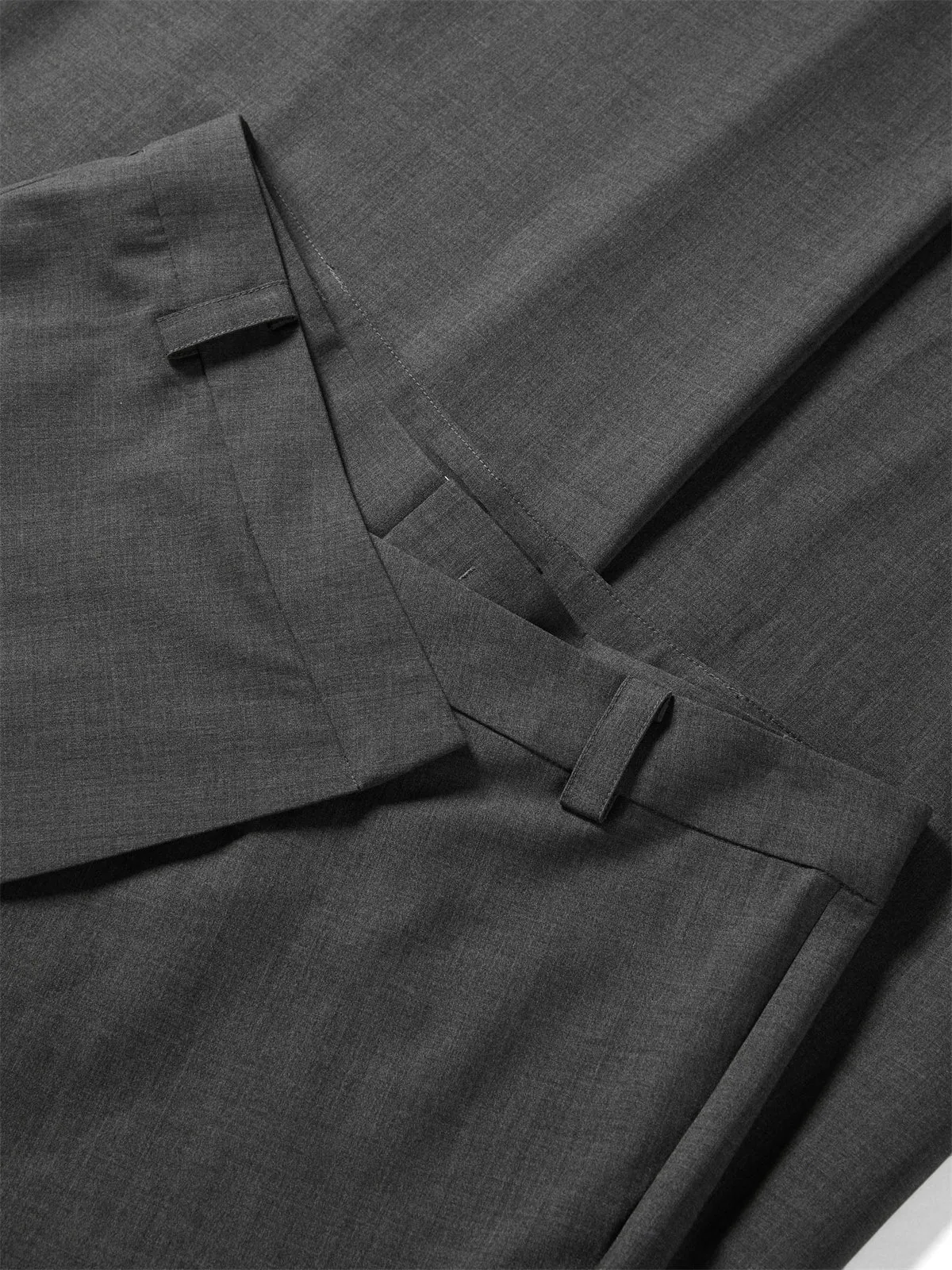 Women's Asymmetrical Wide-Leg Suit Pants sold by PEACEBIRD product image thumbnail 4