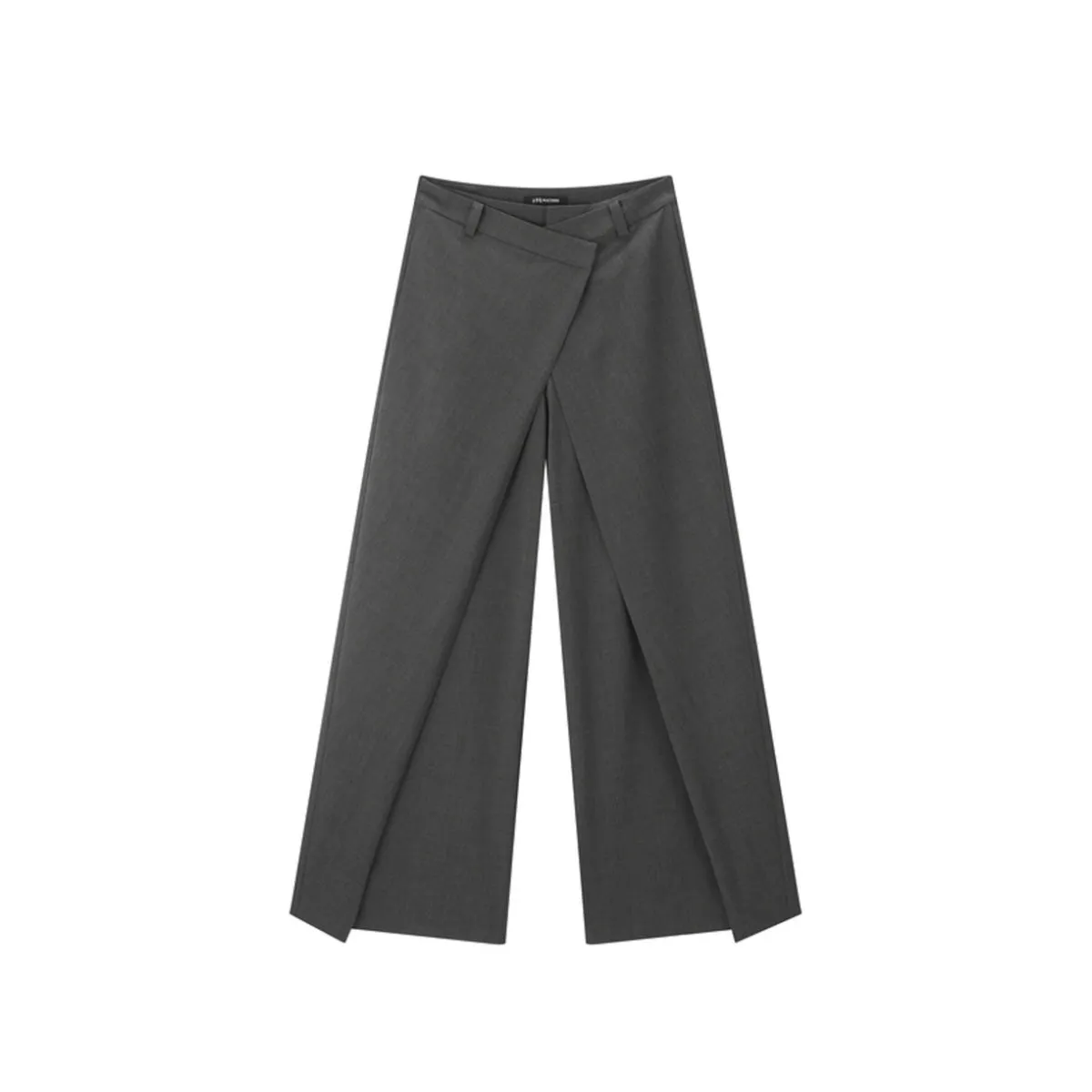 Women's Asymmetrical Wide-Leg Suit Pants sold by PEACEBIRD