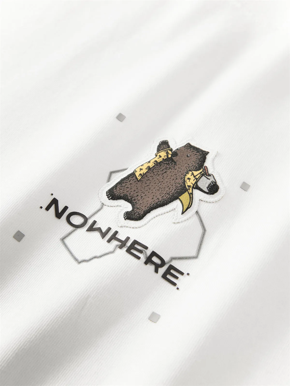 Men's Heavyweight Embroidered T-Shirt sold by PEACEBIRD product image thumbnail 5