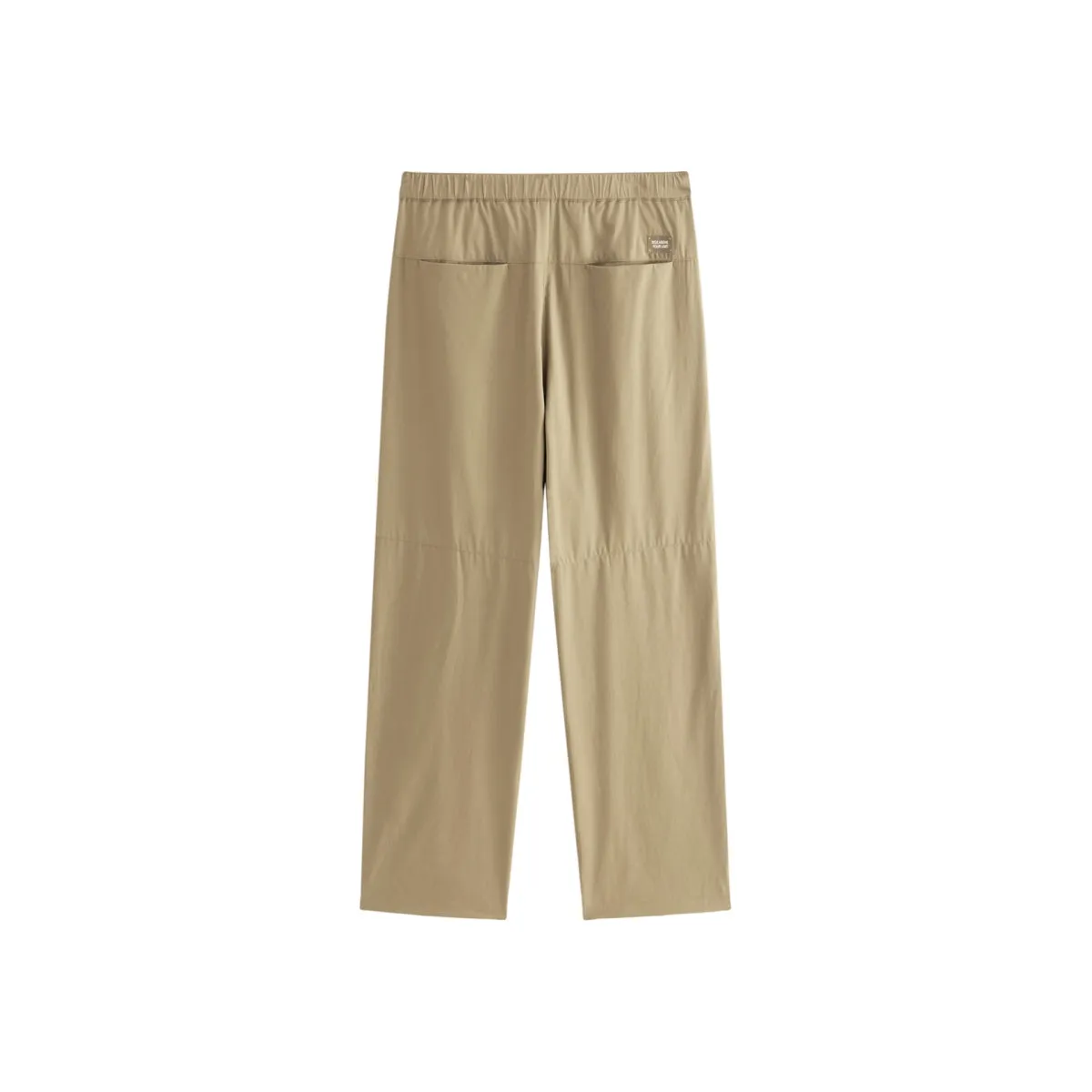 Men's Khaki Modal Wide-Leg Pants sold by PEACEBIRD product image thumbnail 3