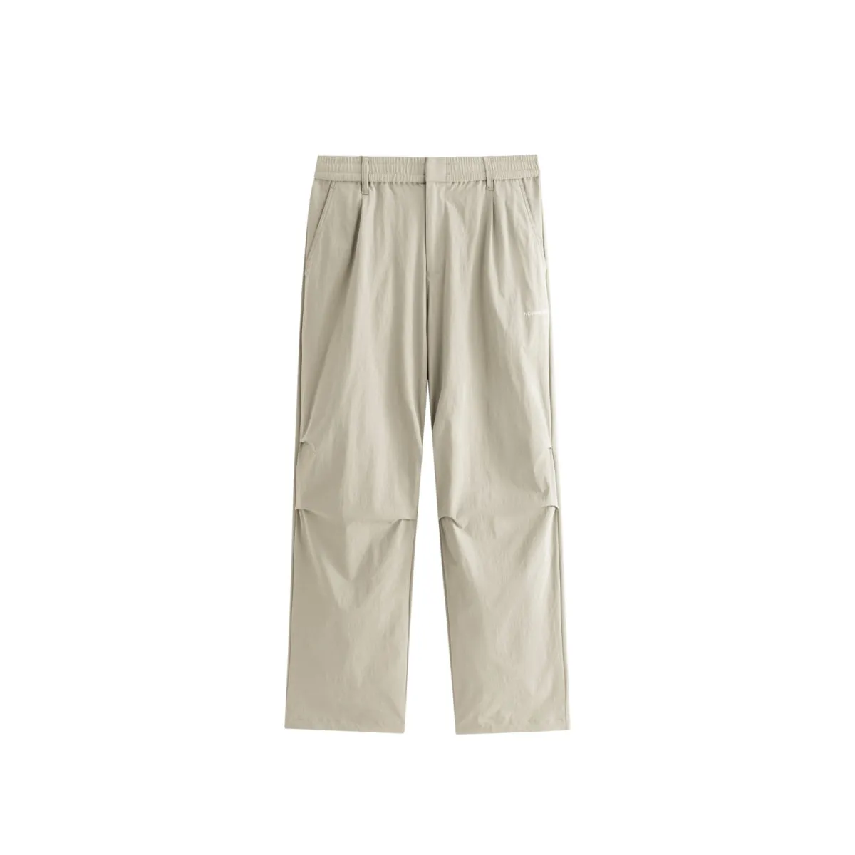 Men's Embroidered Pleated Wide-Leg Trousers sold by PEACEBIRD