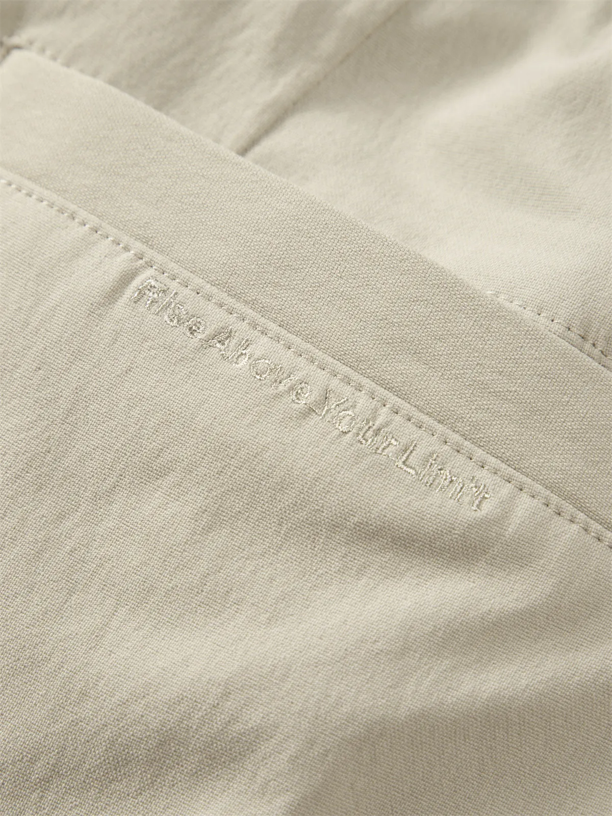 Men's Embroidered Pleated Wide-Leg Trousers sold by PEACEBIRD product image thumbnail 5