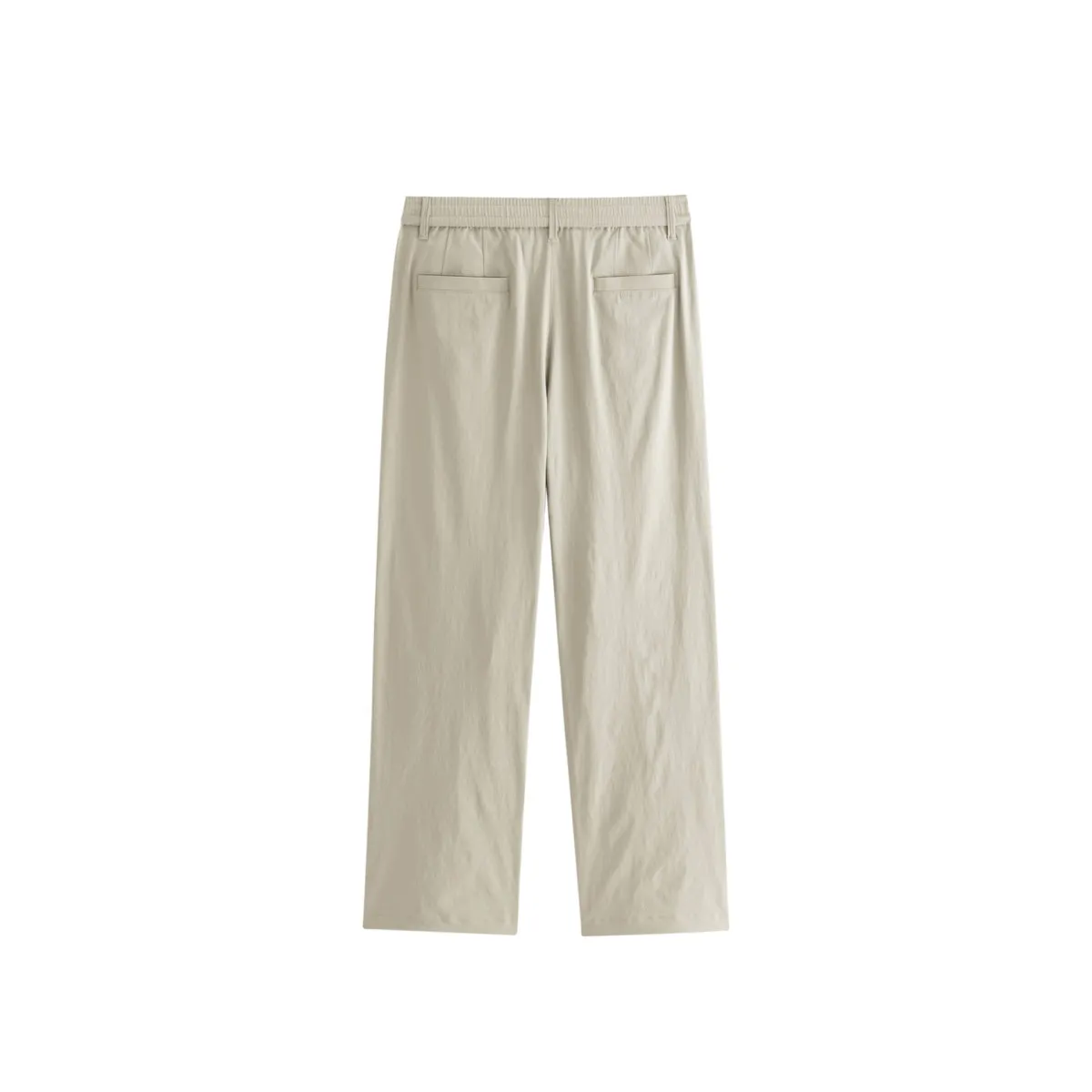 Men's Embroidered Pleated Wide-Leg Trousers sold by PEACEBIRD product image thumbnail 3