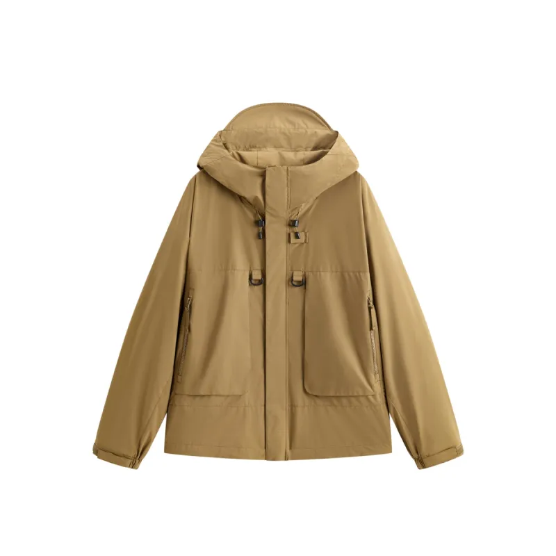 Men's Outdoor Oversized Hooded Jacket sold by PEACEBIRD