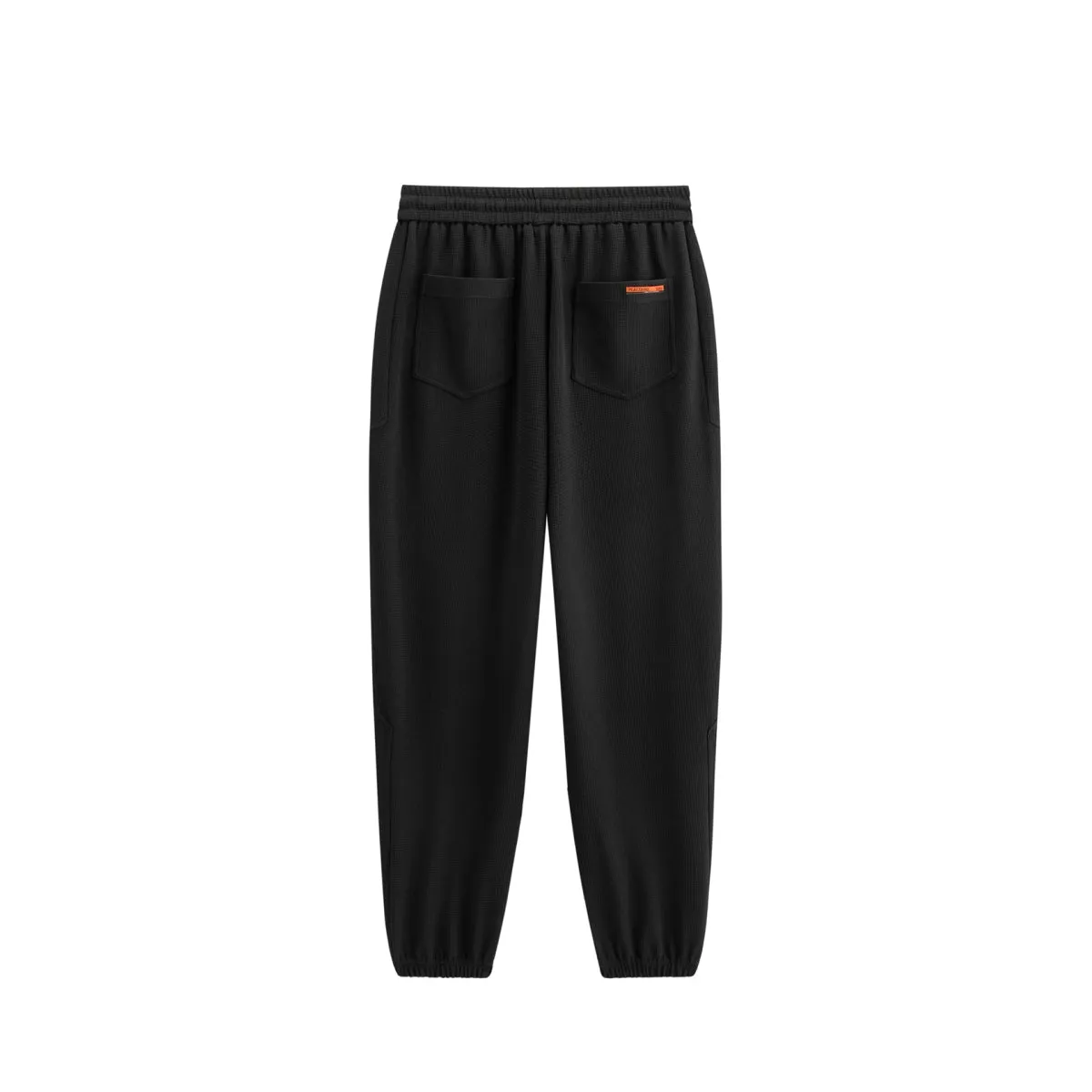 Men's Drawstring Waffle Jogger Pants sold by PEACEBIRD product image thumbnail 4