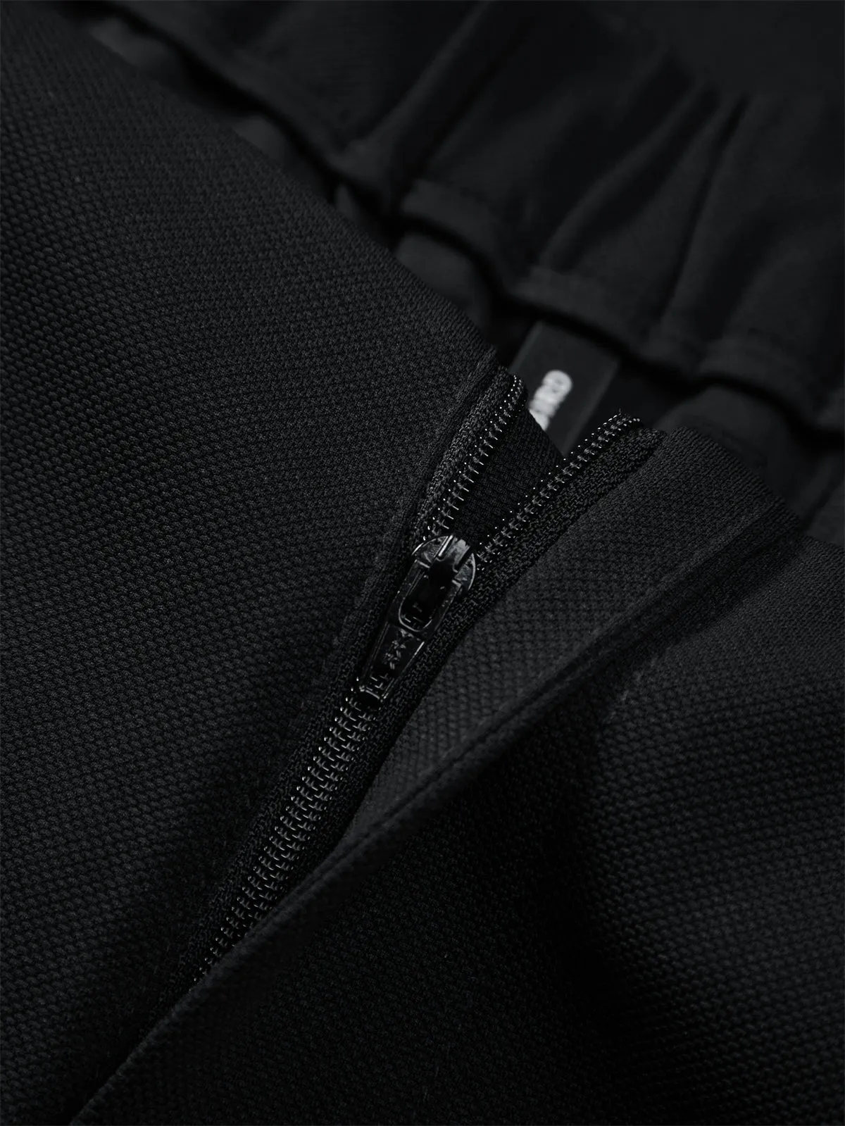 Men's Black Suit Pants in 3D Jacquard sold by PEACEBIRD product image thumbnail 4