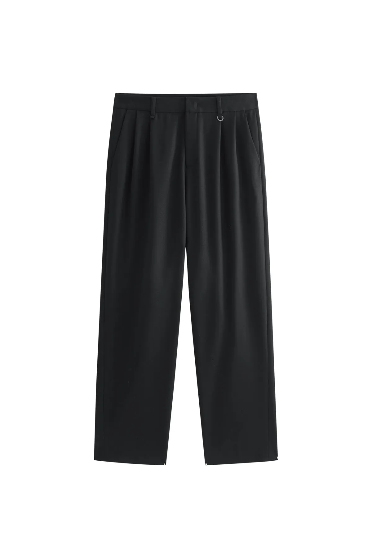 Men's Straight-Leg Textured Suit Pants sold by PEACEBIRD