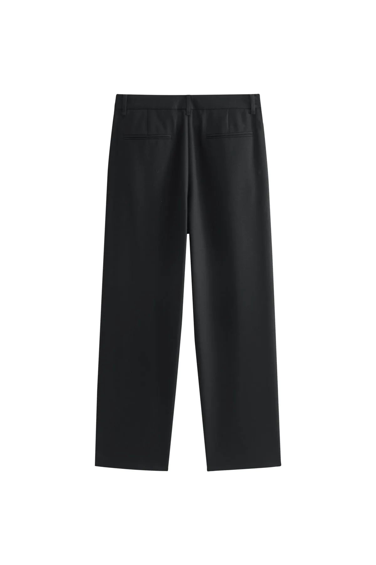Men's Straight-Leg Textured Suit Pants sold by PEACEBIRD product image thumbnail 3