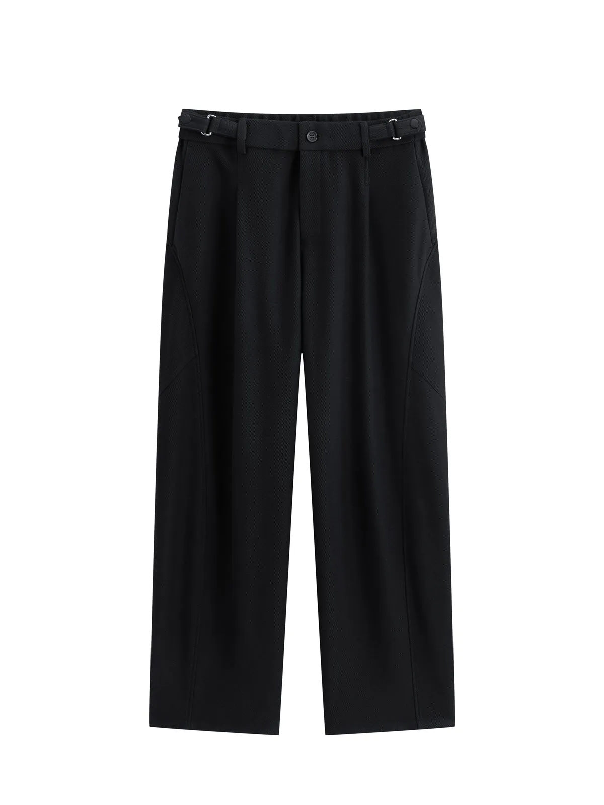 Men's Textured Wide-Leg Sweatpants sold by PEACEBIRD