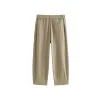 Men's Striped Textured Wide-Leg Trousers sold by PEACEBIRD