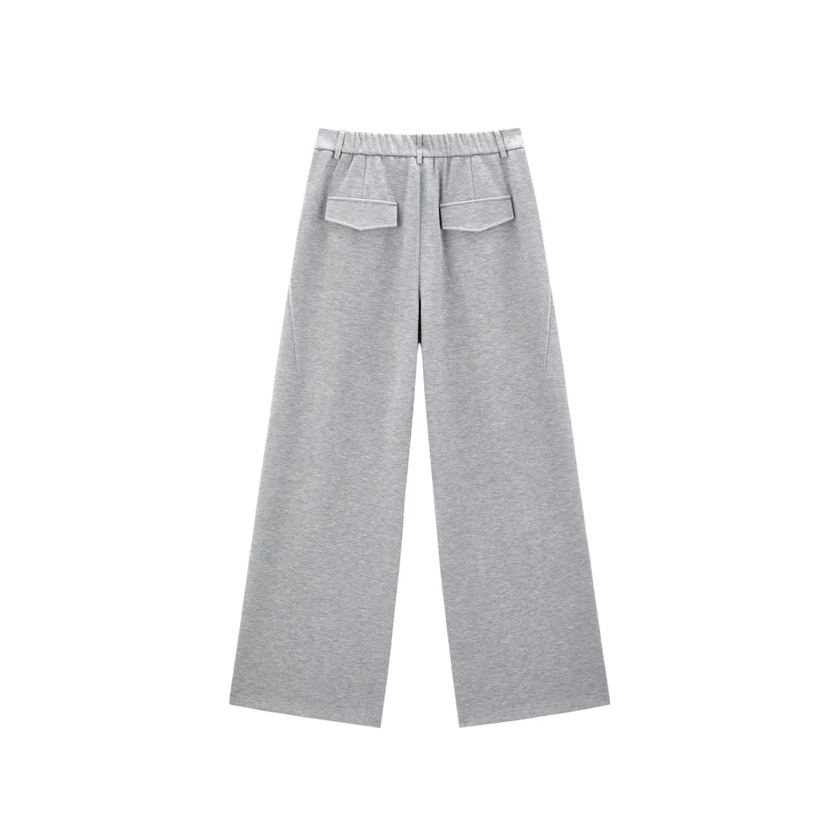 Women's Loose Straight-Leg Sweatpants sold by PEACEBIRD product image thumbnail 3