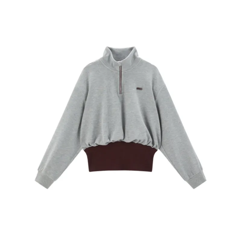 Women's Fitted Waist Cropped Sweatshirt sold by PEACEBIRD