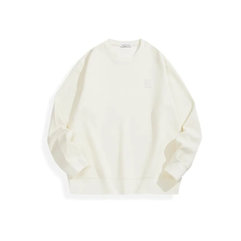 Men's Heavyweight Jacquard Sweatshirt sold by PEACEBIRD