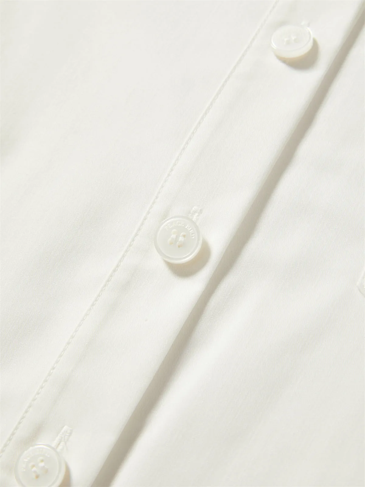 Women's Cropped Shirt with Lace Panels sold by PEACEBIRD product image thumbnail 5