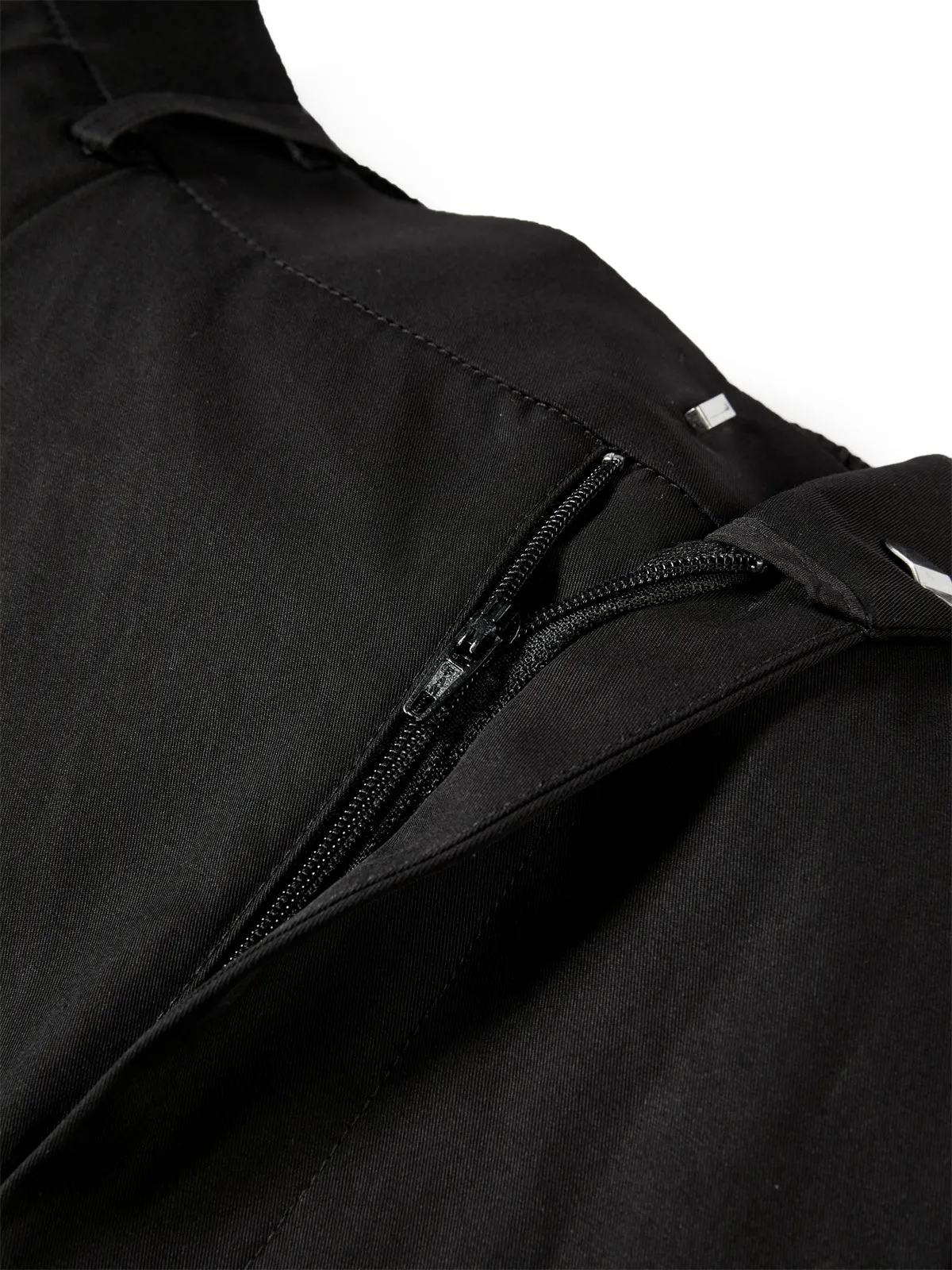 Women's High-Waisted Cotton A-Line Flared Skirt sold by PEACEBIRD product image thumbnail 5