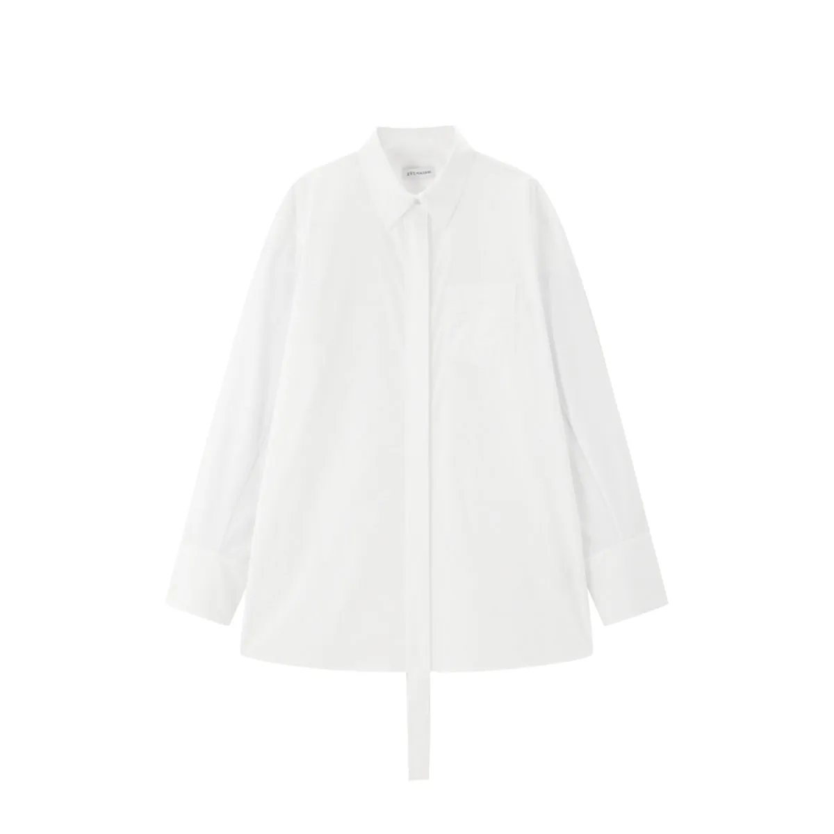Women's Oversized Cotton Shirt sold by PEACEBIRD