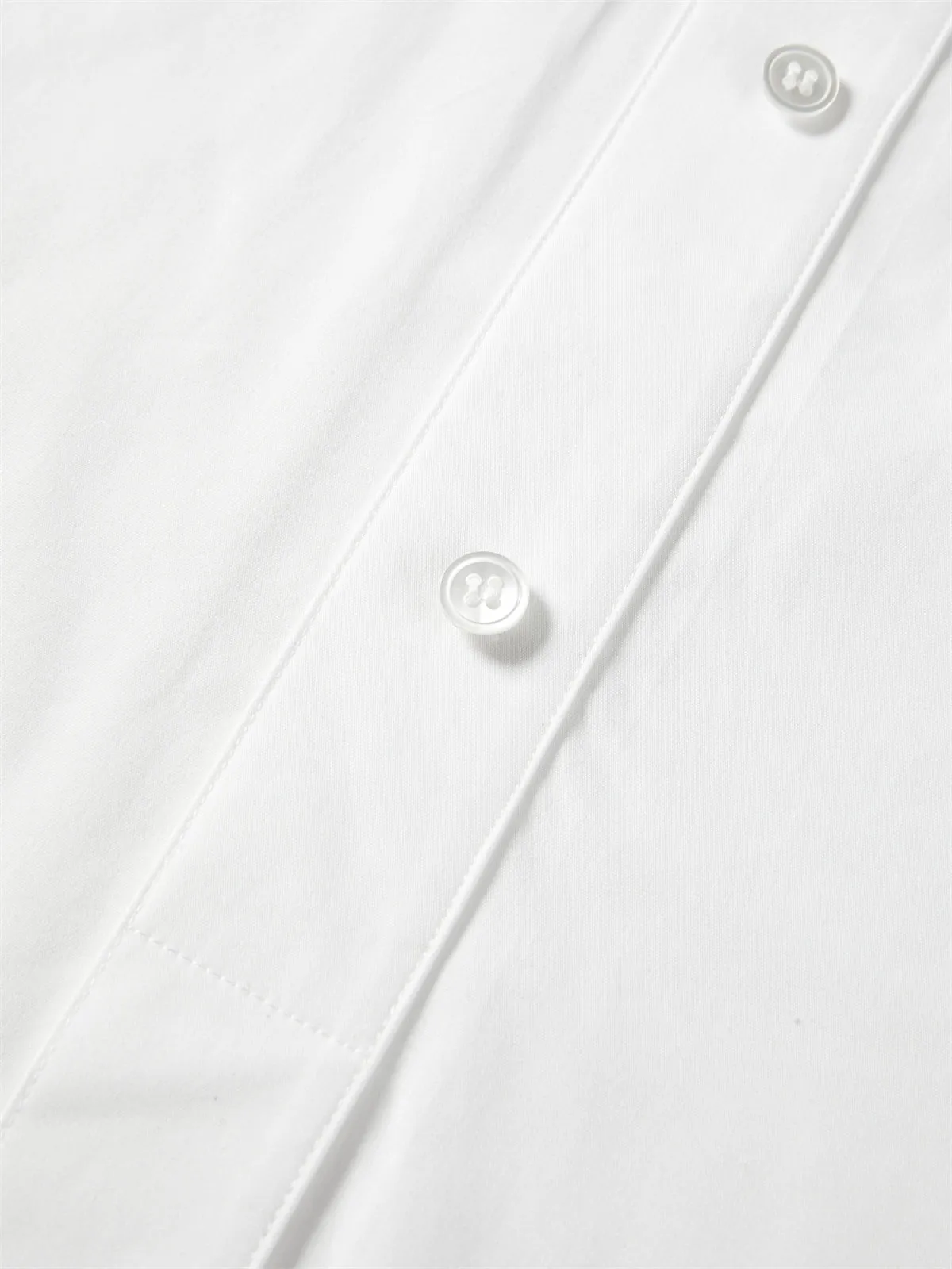 Women's Oversized Cotton Shirt sold by PEACEBIRD product image thumbnail 5