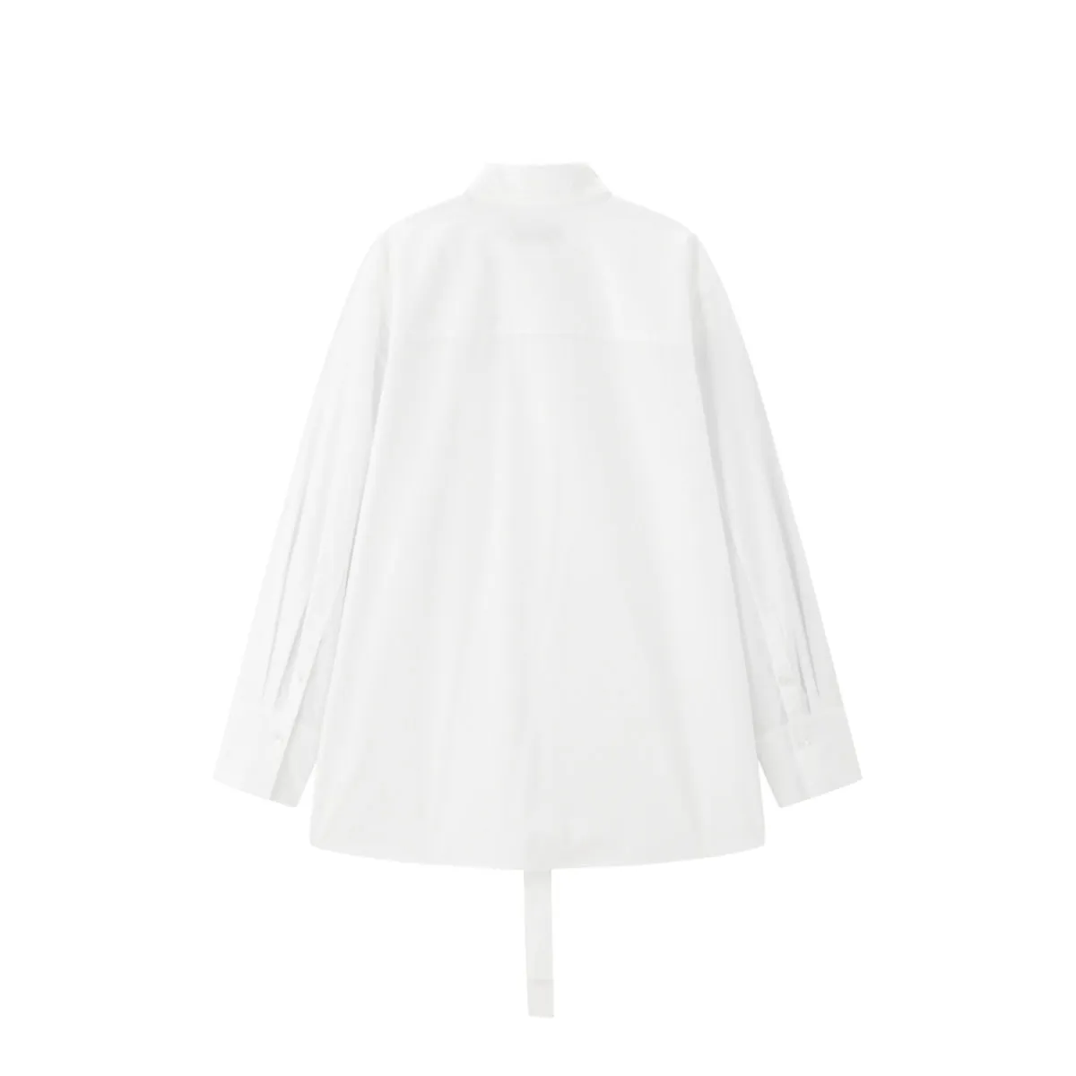 Women's Oversized Cotton Shirt sold by PEACEBIRD product image thumbnail 3