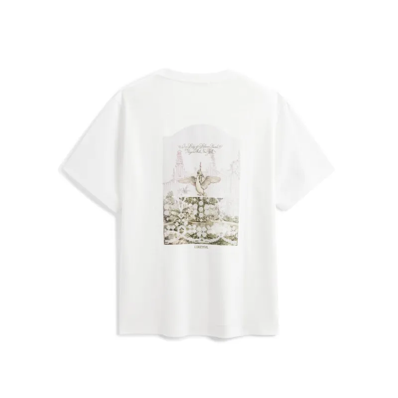 Men's Short-Sleeve T-Shirt with Back Embroidery sold by PEACEBIRD