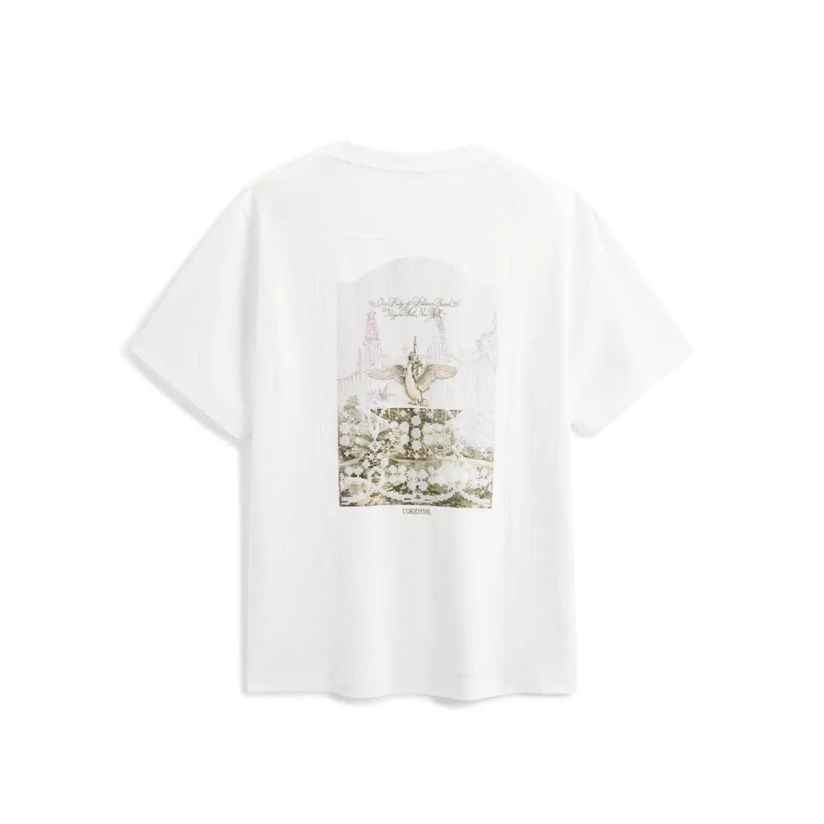 Men's Short-Sleeve T-Shirt with Back Embroidery sold by PEACEBIRD