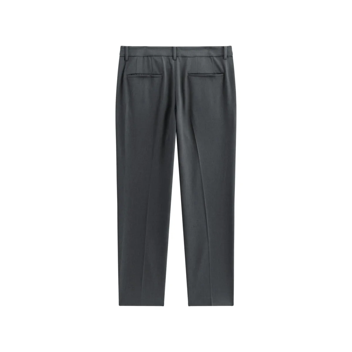 Men's Slim-Fit Gray Dress Pants sold by PEACEBIRD product image thumbnail 3