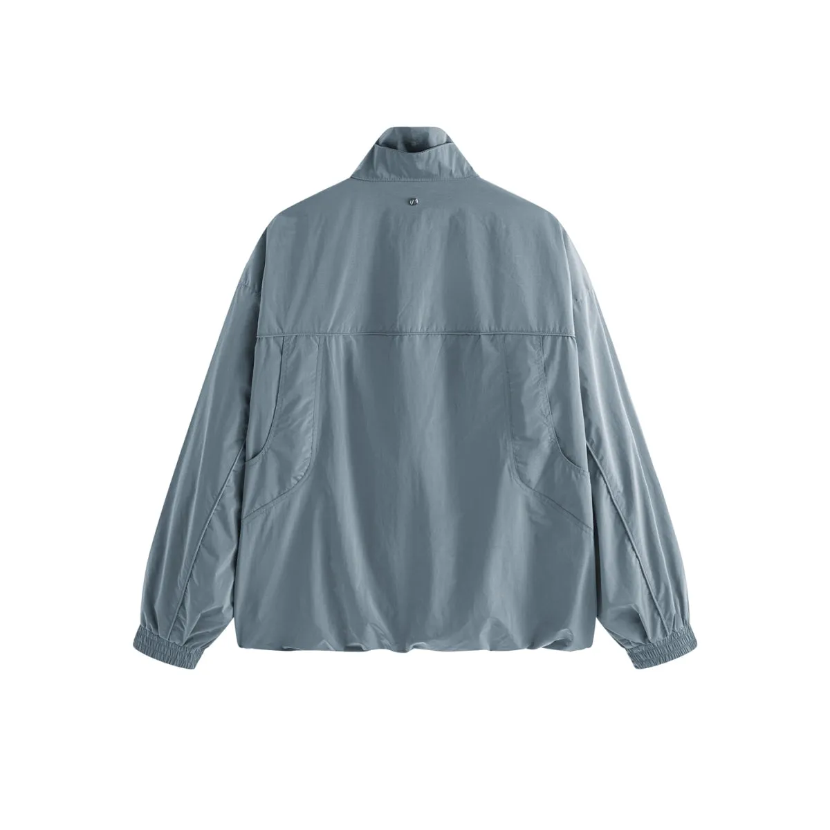 Men's Stand-Collar Relaxed Jacket sold by PEACEBIRD product image thumbnail 3