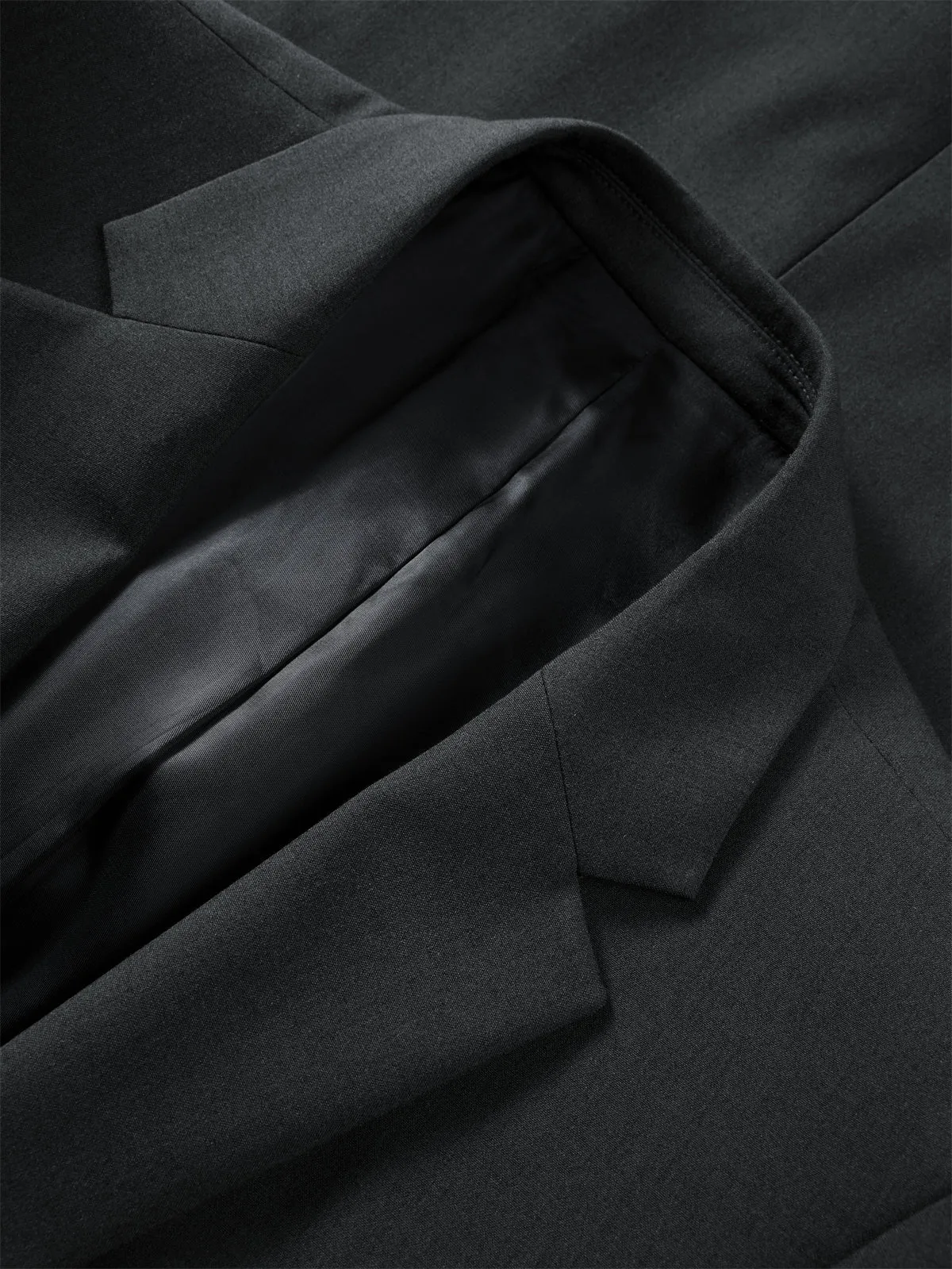 Men's Gray Business Suit sold by PEACEBIRD product image thumbnail 3