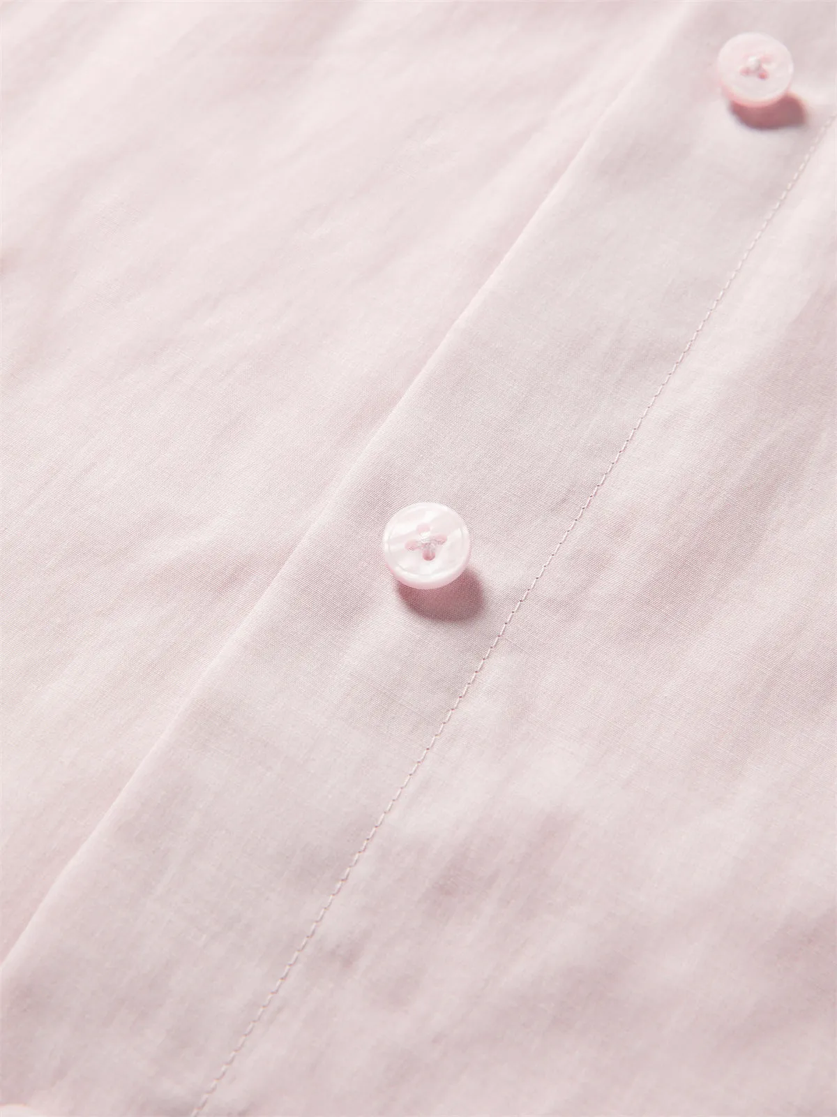 Women's Cupro-Cotton Slim Long-Sleeve Shirt sold by PEACEBIRD product image thumbnail 5