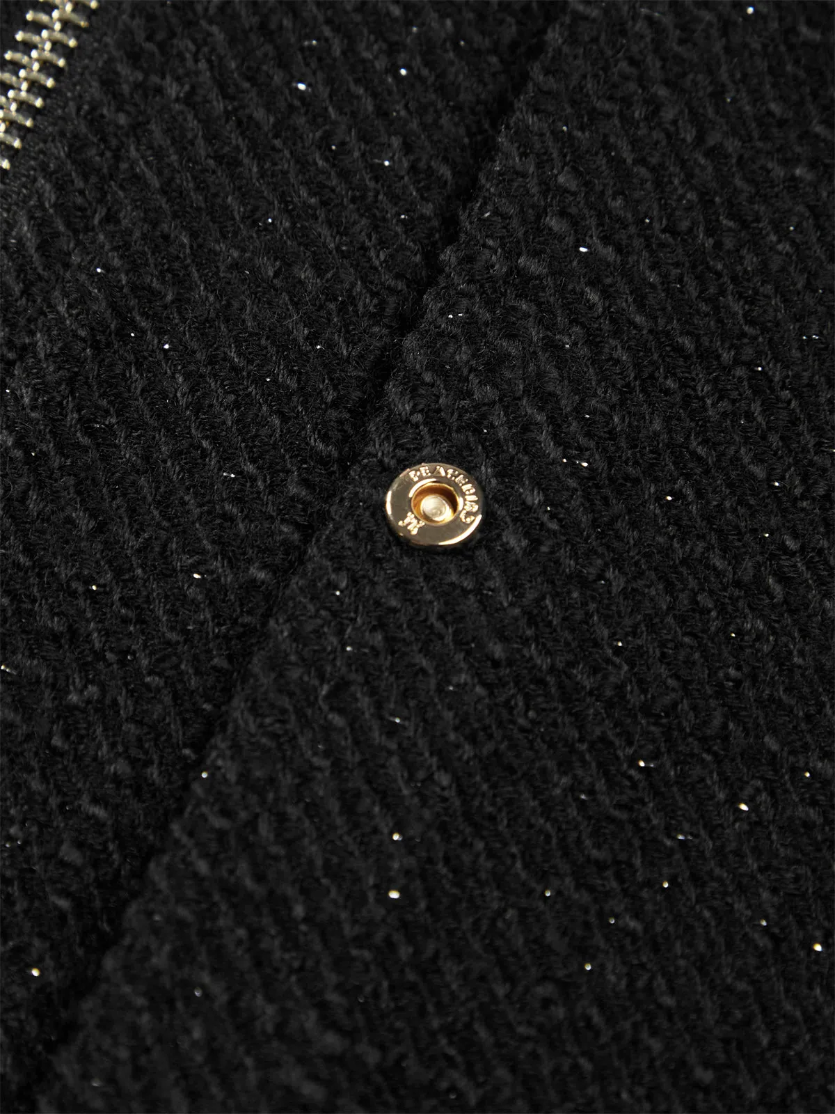 Men's Metallic Tweed Textured Commuter Jacket sold by PEACEBIRD product image thumbnail 5