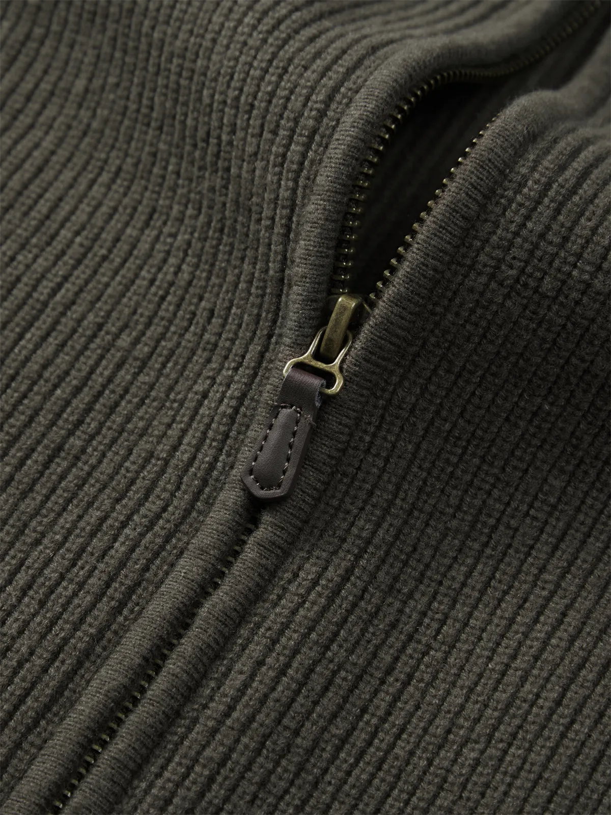 Men's Soft Raglan Zip Cardigan sold by PEACEBIRD product image thumbnail 5