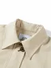 Women's Cropped Straight Jacket with Elastic Hem sold by PEACEBIRD