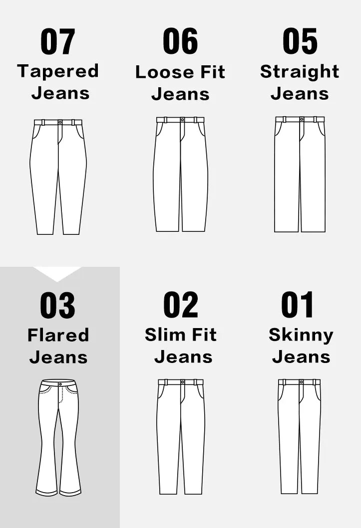 Women's High-Waist Wide-Leg Flared Jeans sold by PEACEBIRD product image thumbnail 4