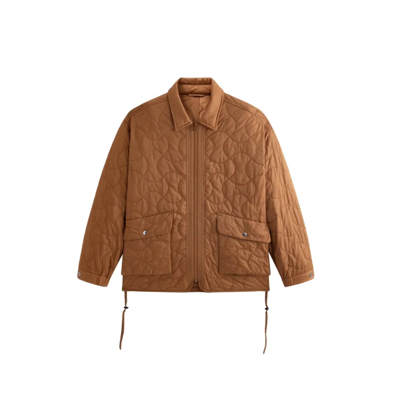 Men's Relaxed Quilted Padded Jacket sold by PEACEBIRD