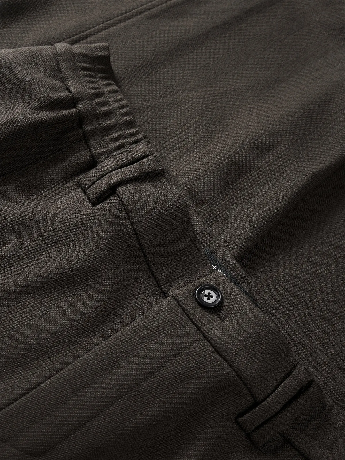 Men's Solid Wide-Leg Casual Pants sold by PEACEBIRD product image thumbnail 4