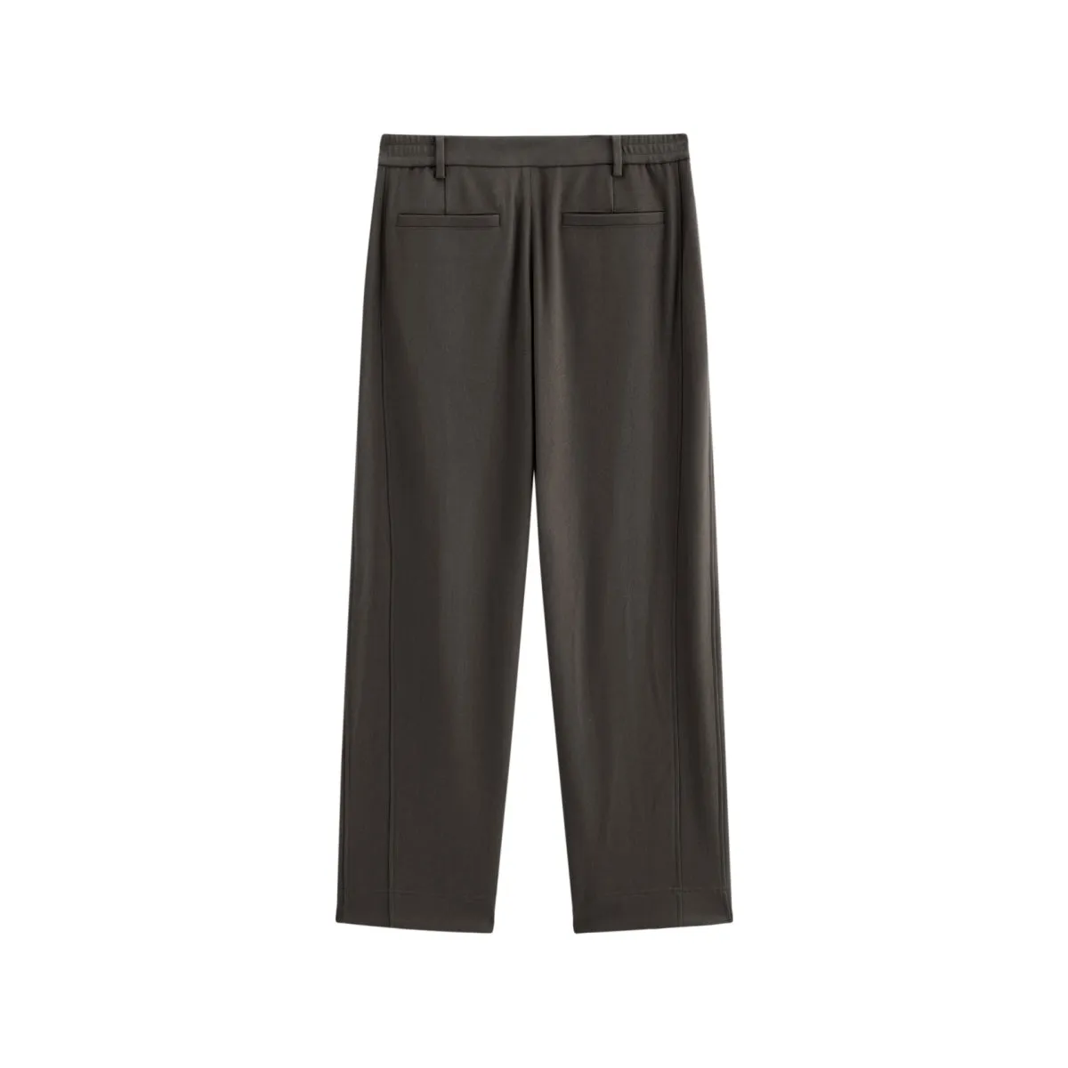 Men's Solid Wide-Leg Casual Pants sold by PEACEBIRD product image thumbnail 3