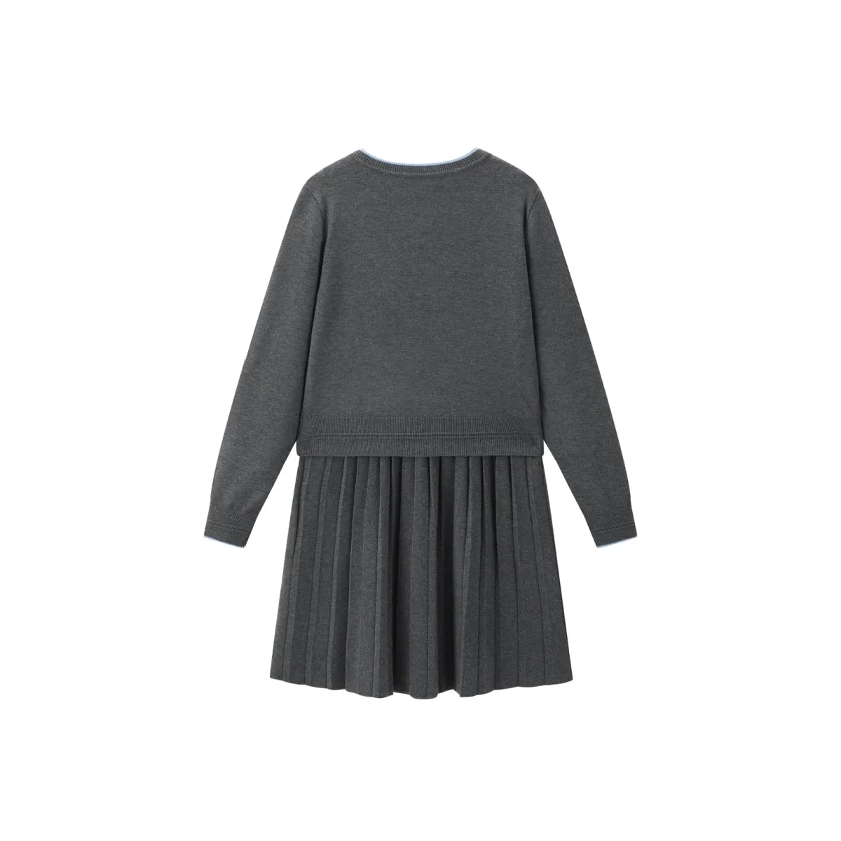 Women's Cardigan and Dress Two-Piece Set sold by PEACEBIRD product image thumbnail 3