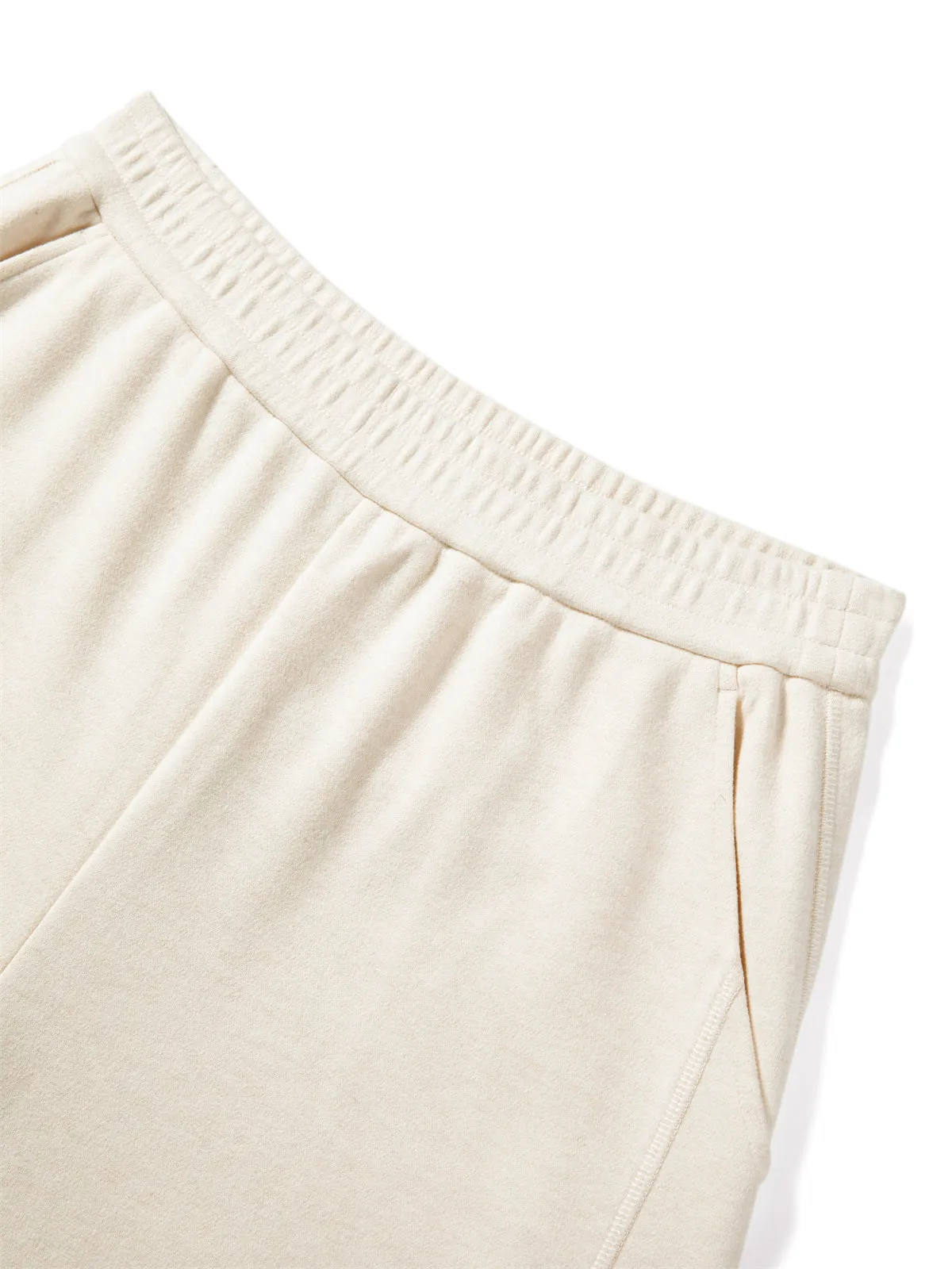 Women's High-Waist Wide-Leg Sweatpants sold by PEACEBIRD product image thumbnail 4