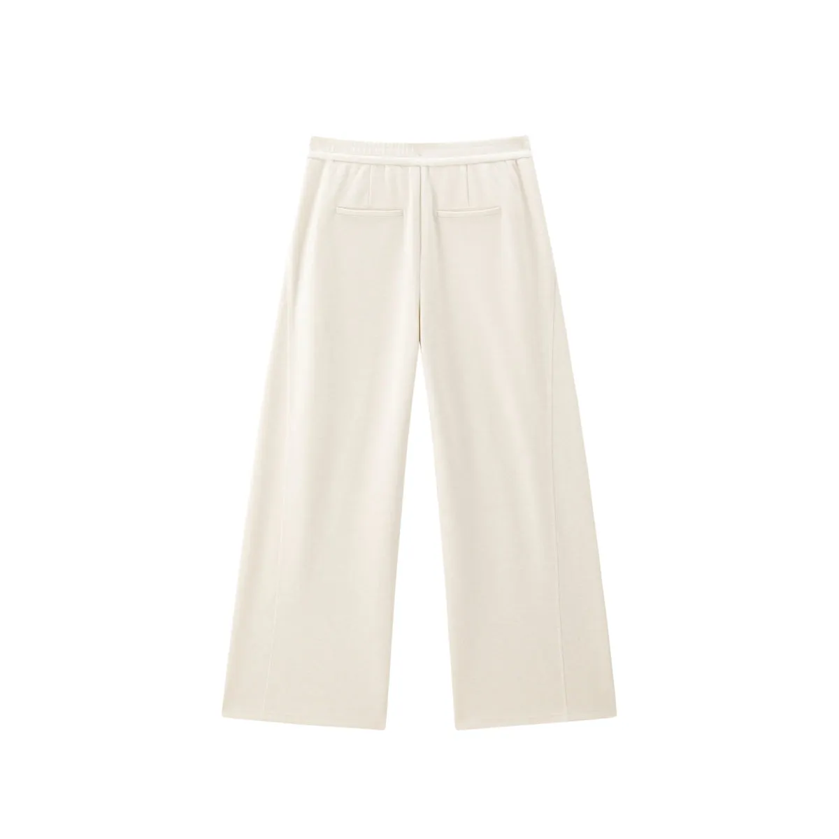 Women's High-Waist Wide-Leg Sweatpants sold by PEACEBIRD product image thumbnail 3