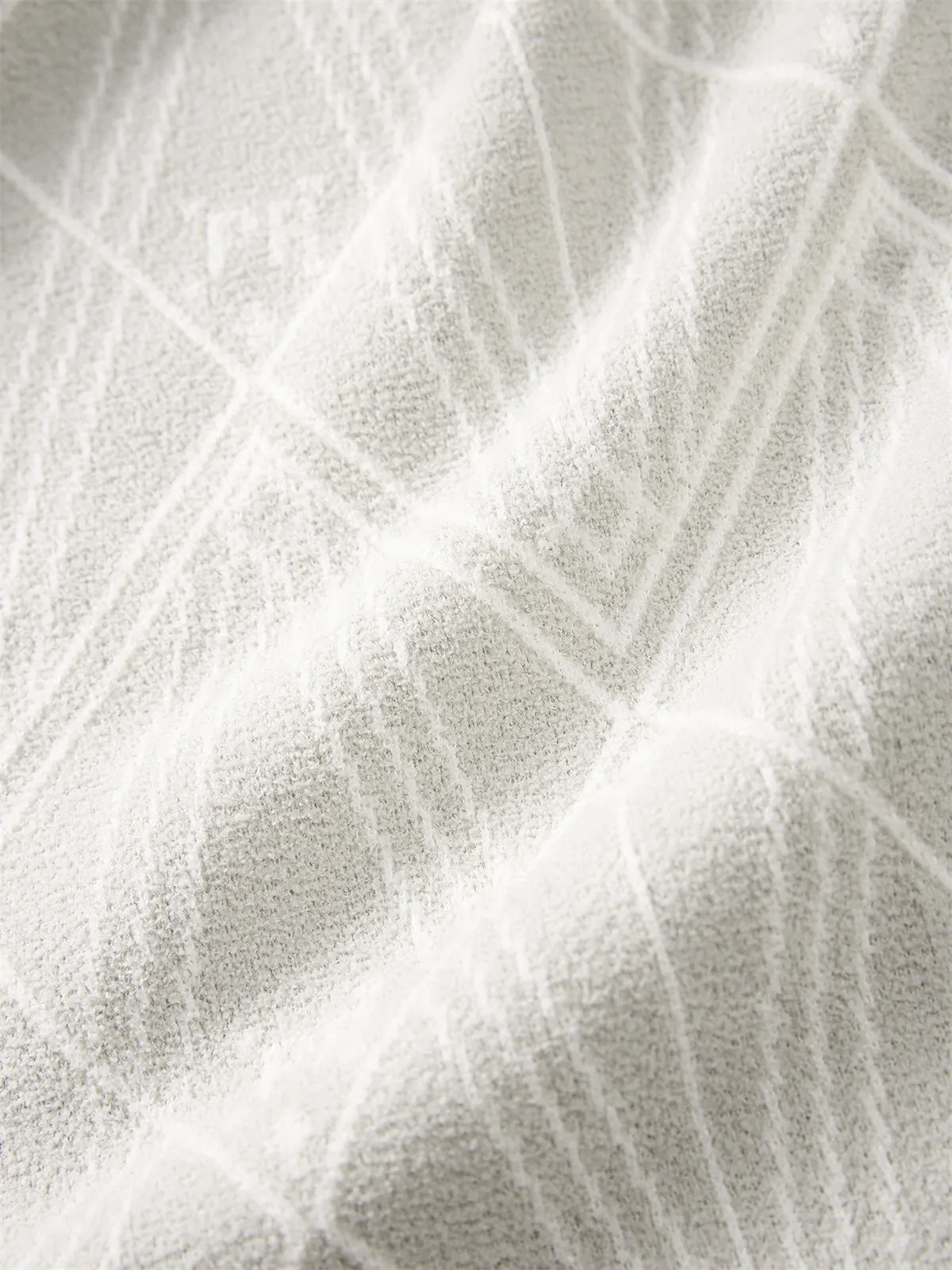 Men's Argyle Jacquard Chenille Knit Sweater sold by PEACEBIRD product image thumbnail 5