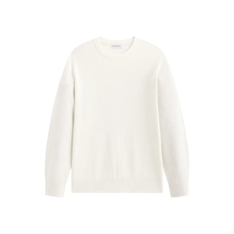 Men's Basic Chenille Textured Knit Sweater sold by PEACEBIRD