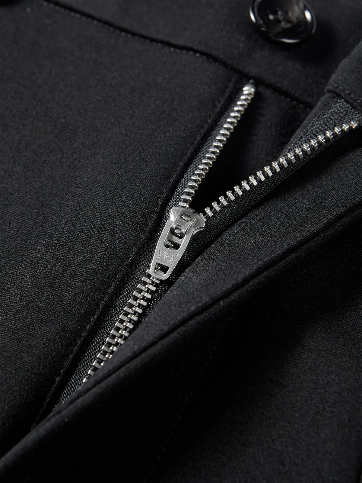 Women's High-Waist Slight-Flare Knit Pants sold by PEACEBIRD product image thumbnail 4