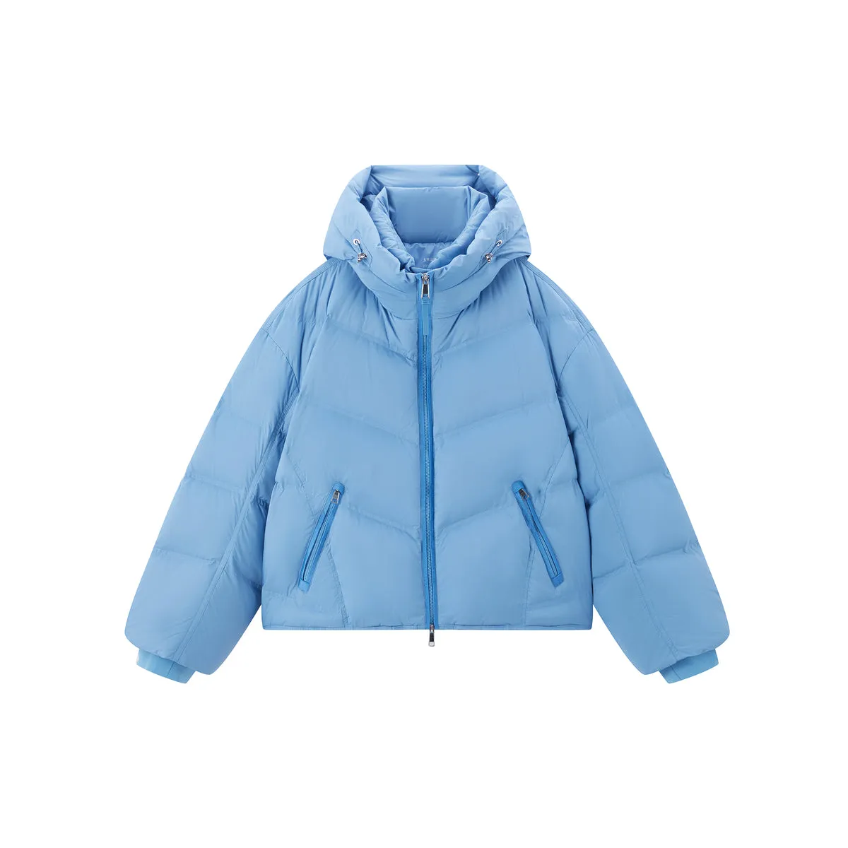 Women's Warm Waterproof Short Puffer Jacket sold by PEACEBIRD product image thumbnail 2