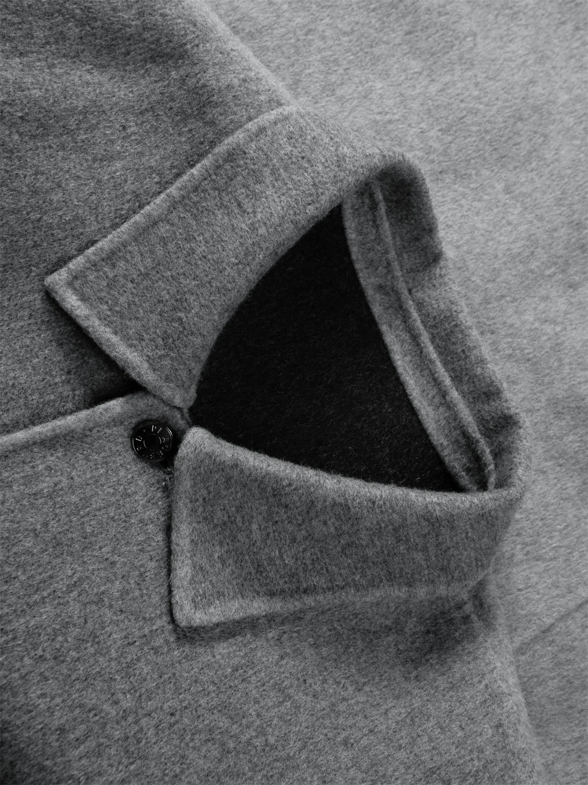 Men's Short Ombre Wool-Blend Jacket sold by PEACEBIRD product image thumbnail 4